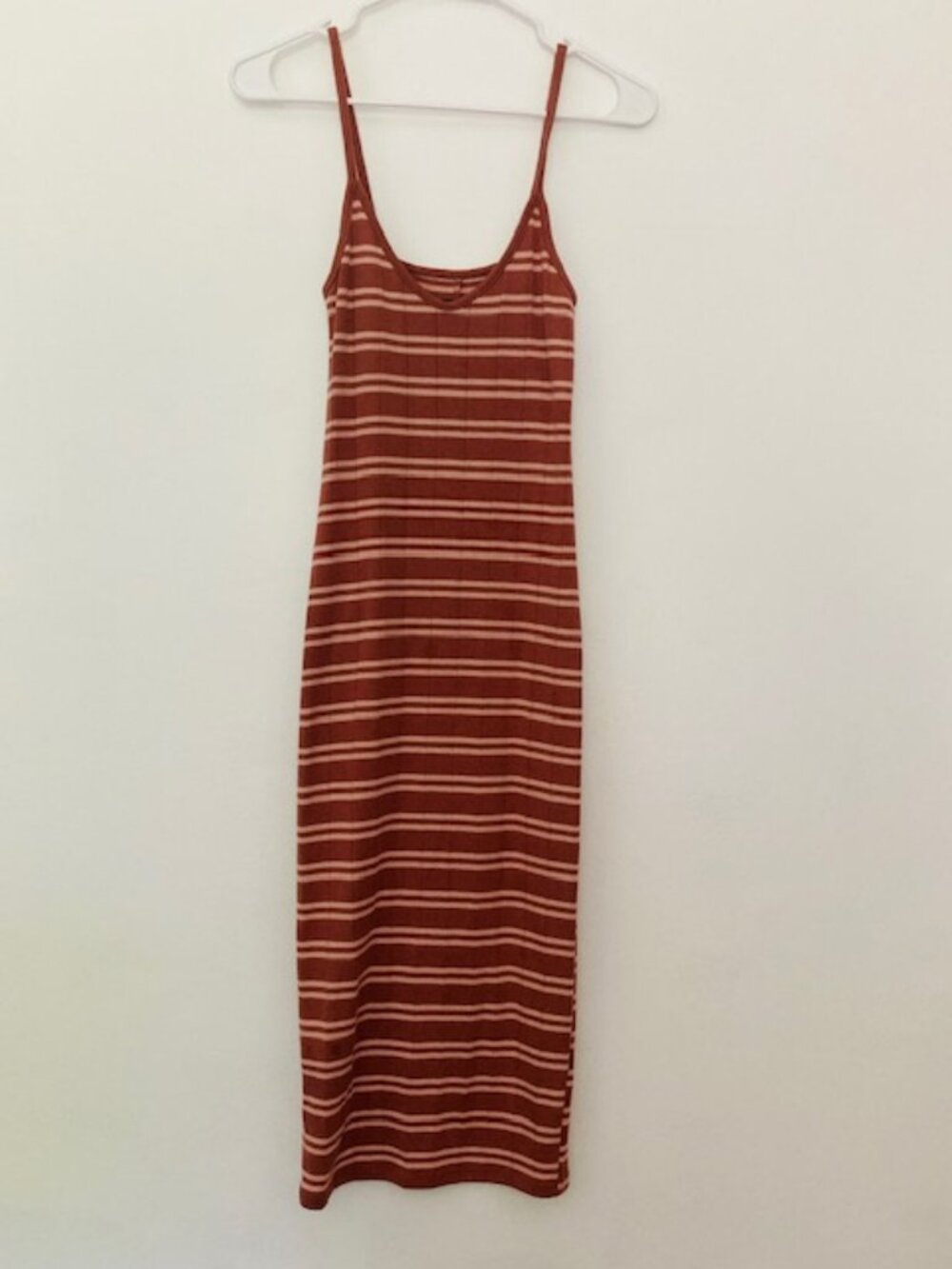 Wild Fable Bodycon Ribbed Striped Dress XS
